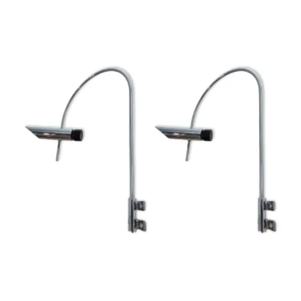 Paire d'appliques Tharsis par LP Oliva pour Fase 1970