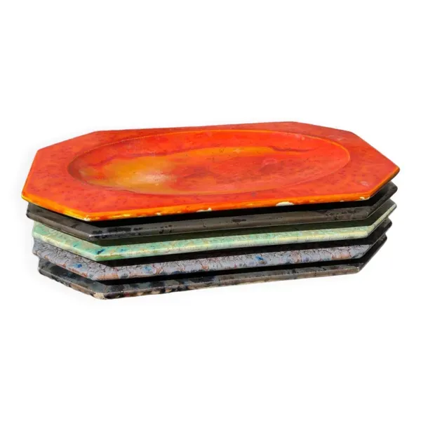 Plats Art Déco de Gilliot & Compagnie