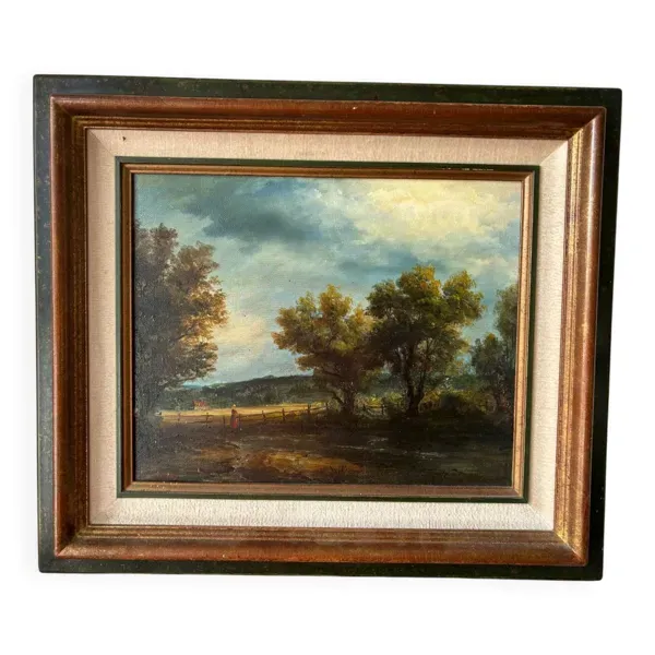 Paysage signé Canet