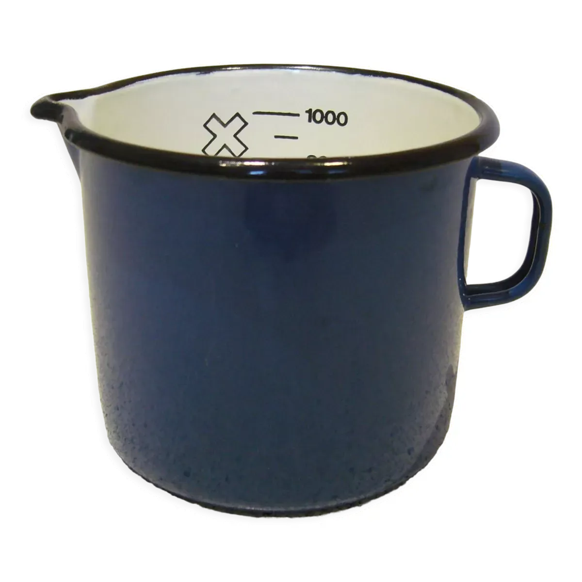 Broc doseur tôle émaillée