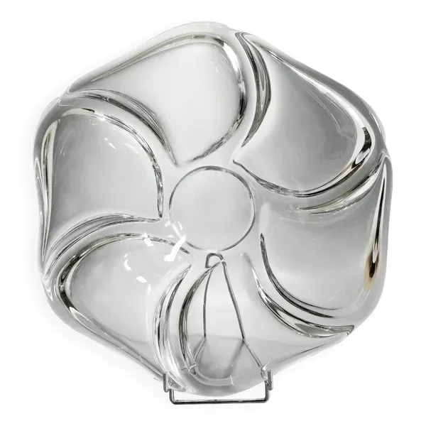 Grande Coupe Vintage • Cristal • Ateliers de Vannes-le-Châtel • 1970