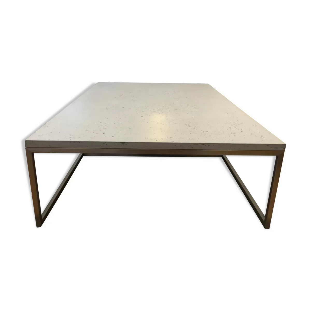 table basse béton leto