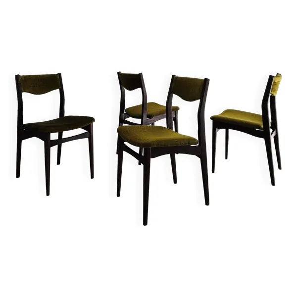 Chaises vintage en palissandre de style scandinave