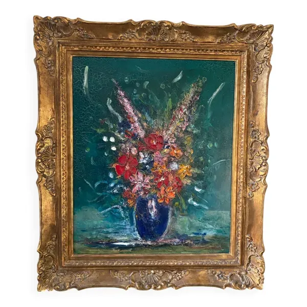 Nature morte signée Emile Gérard