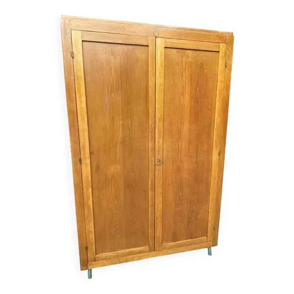 armoire Mid Century vintage d'école type mullca Delagrave scandinave 1960