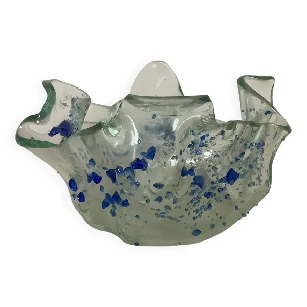 Vide poche mouchoir en verre