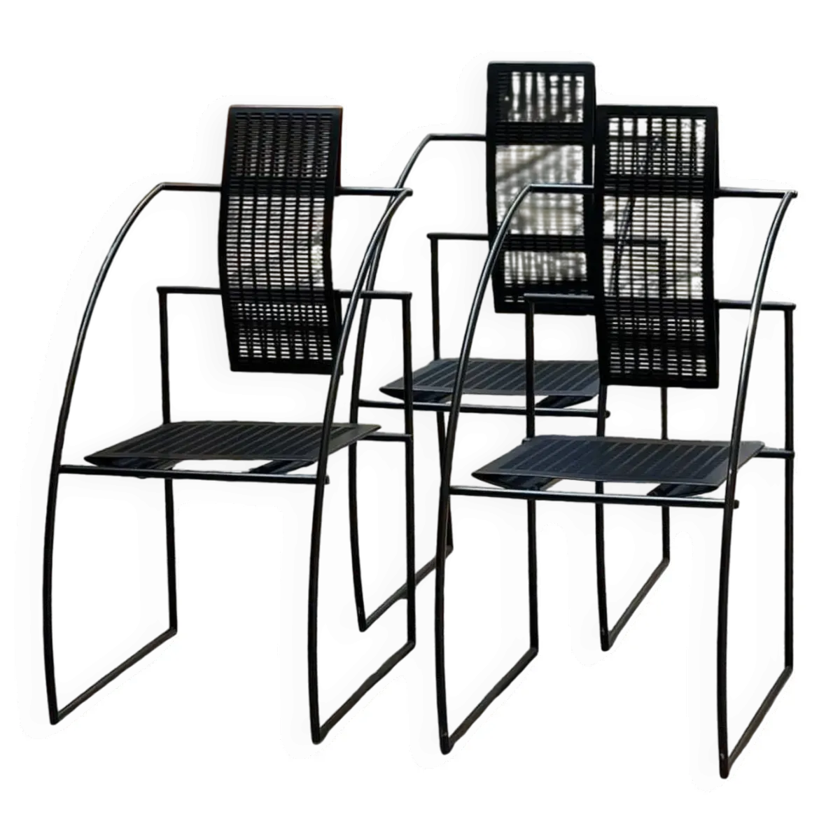 4 chaises « Quinta » de M.Botta