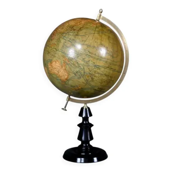 Globe terrestre signé J.Forest – Fin XIXe