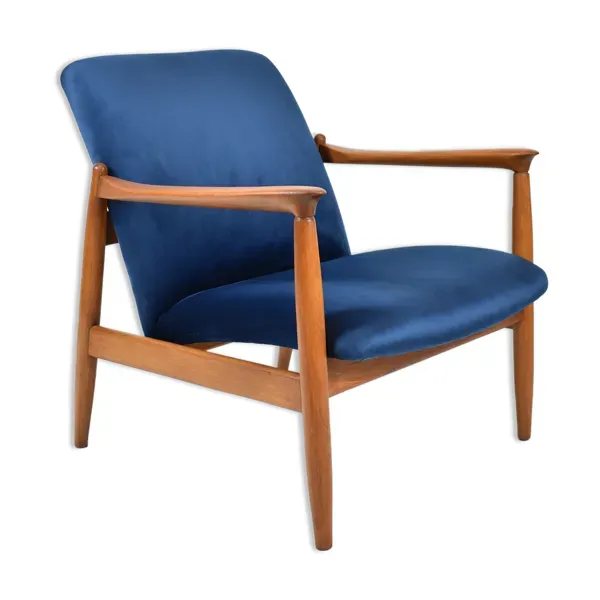 Fauteuil scandinave design E.Homa, 1960
