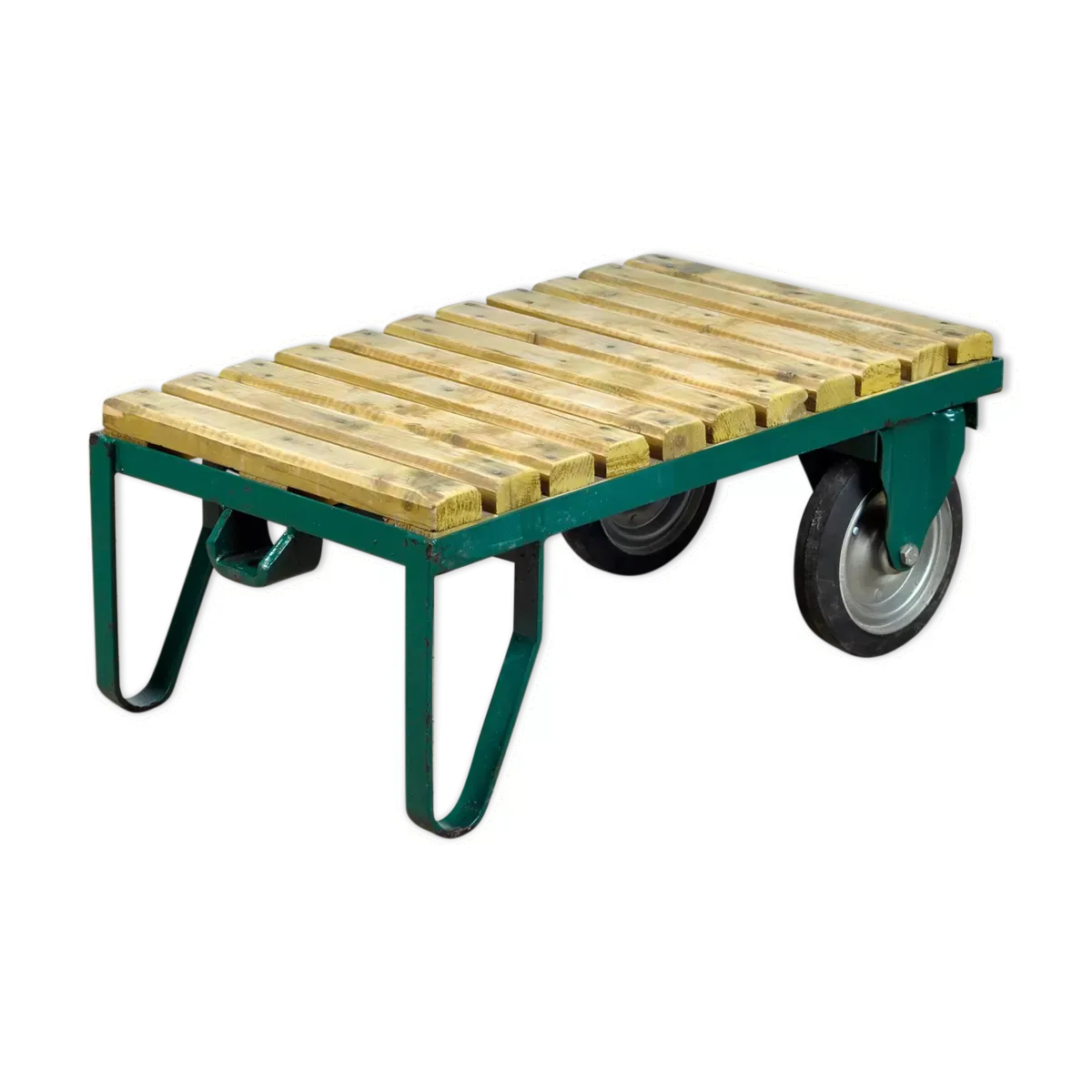 Table d’appoint industrielle, années 1970,