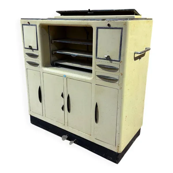 Meuble de dentiste atypique - Années 1940 - Style industriel