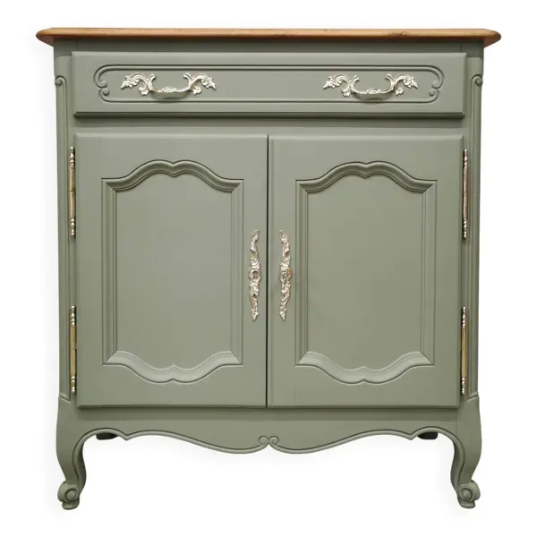 Buffet vintage en merisier rénové