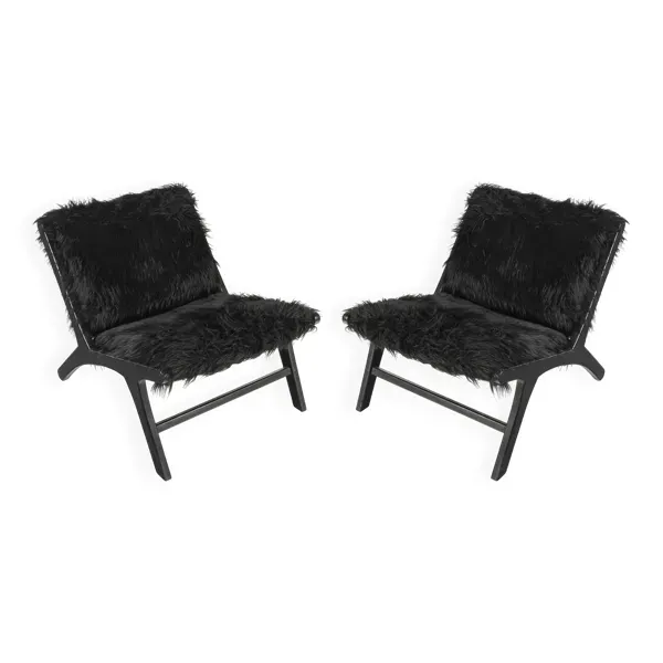 Paire de chauffeuses par olivier de schrijver