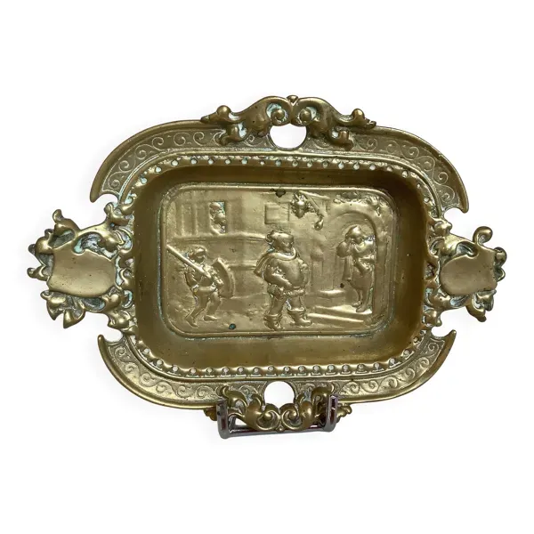 Vide poche personnages bronze