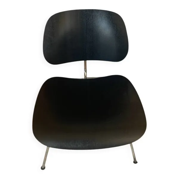 Fauteuil LCM Eames en frêne noir