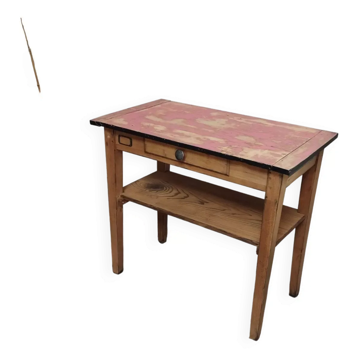 Table d'atelier, console vintage