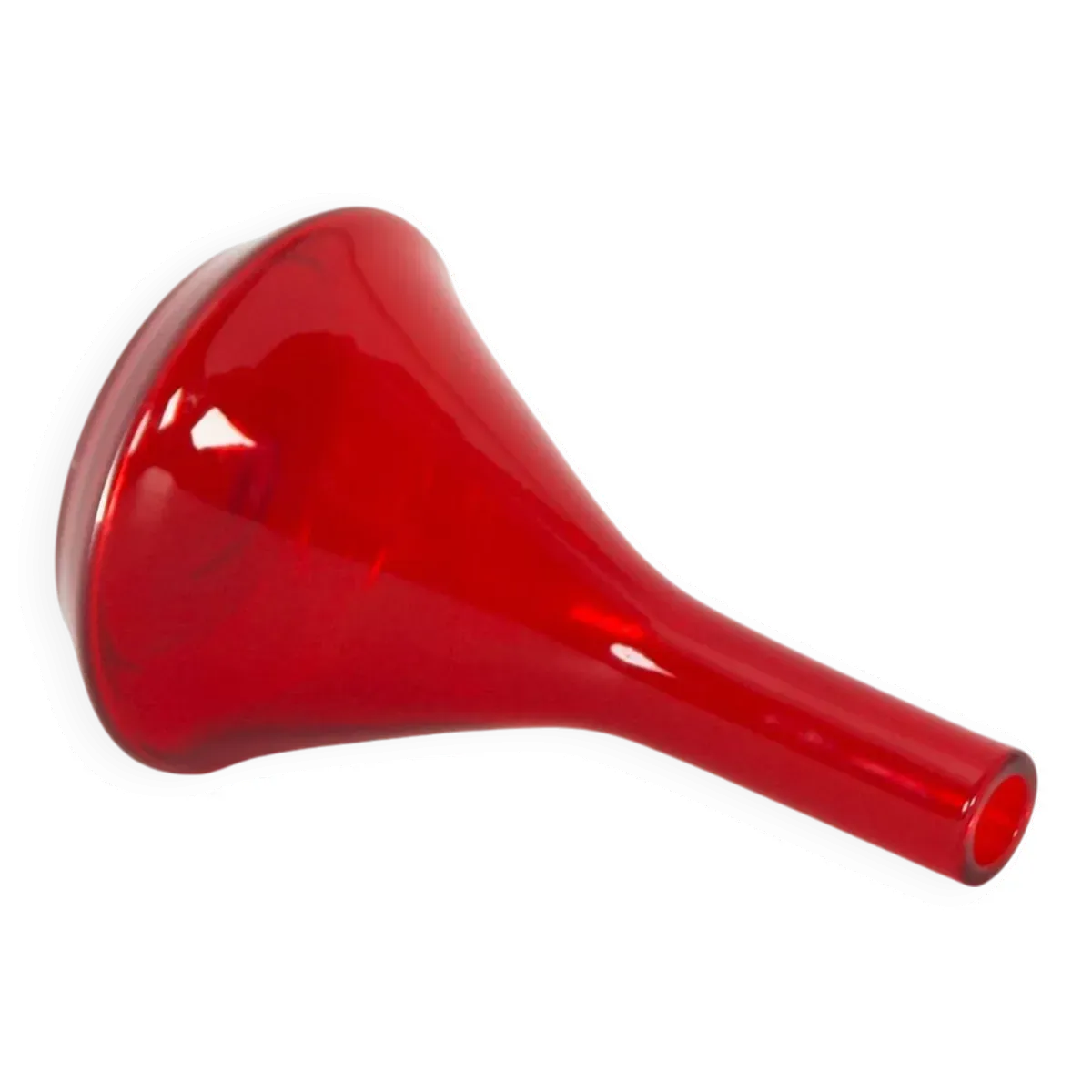 Vase rouge par AD Copier pour la verrerie de Leerdam, années 1960