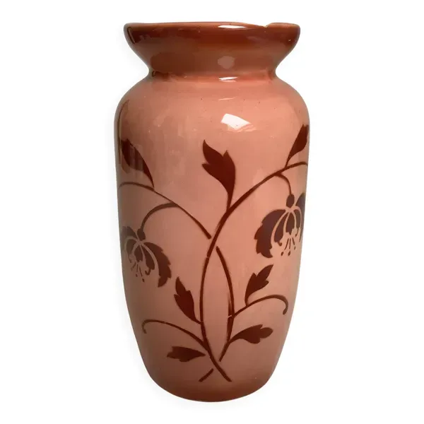 Vase majolique de Wasmuel Belgique