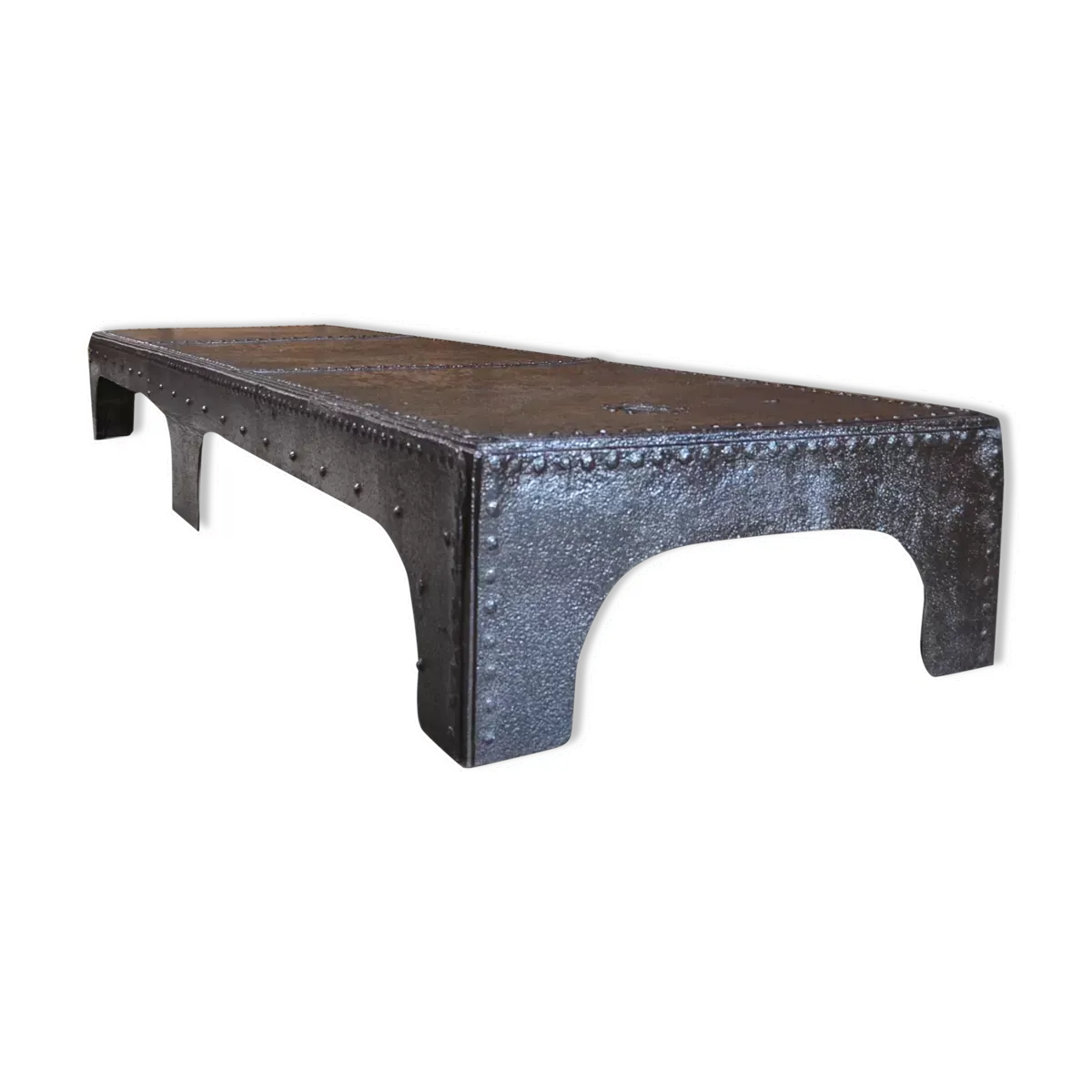 Table basse de type industrielle