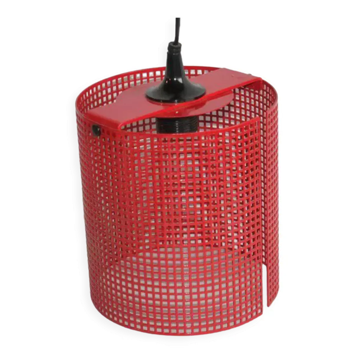 Suspension rouge tôle perforée