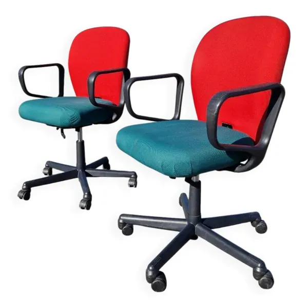 Lot De 2 Chaises De Bureau Ergonomique De La Marque Vitra