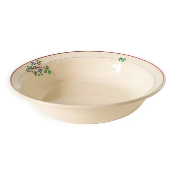 plat saladier Moulin des Loups, Modèle ''Isabelle'', 1950