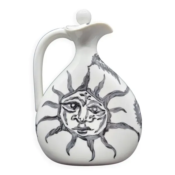 Bouteille Jean Lurçat en porcelaine par Haviland Limoges, France