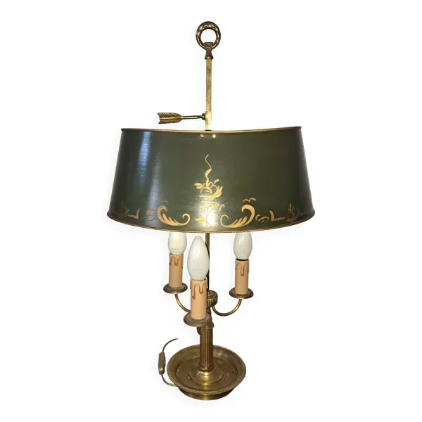 Lampe bouillotte style Empire.