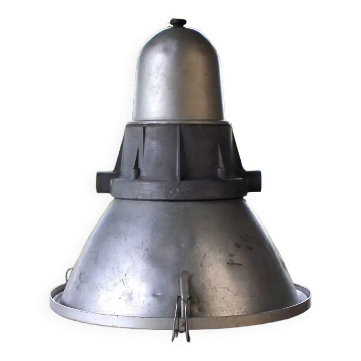 Suspension grand luminaire industriel vintage