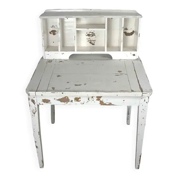 secrétaire en bois fin XIXeme patiné