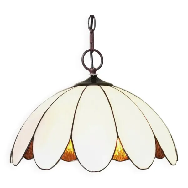 Lampe à suspension Tiffany Lampe à suspension fleur