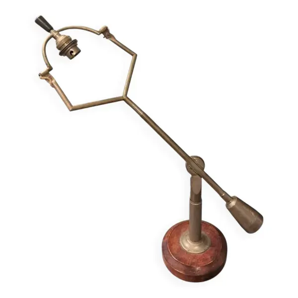 Edouard-Wilfred Buquet, lampe à balancier, XXe