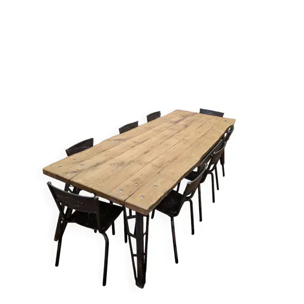 Table + 8 chaises