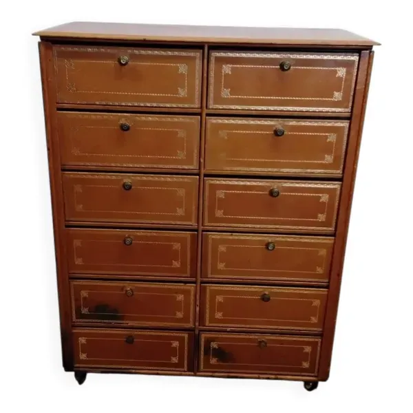 Cartonnier / meuble de métier Chalmette Paris