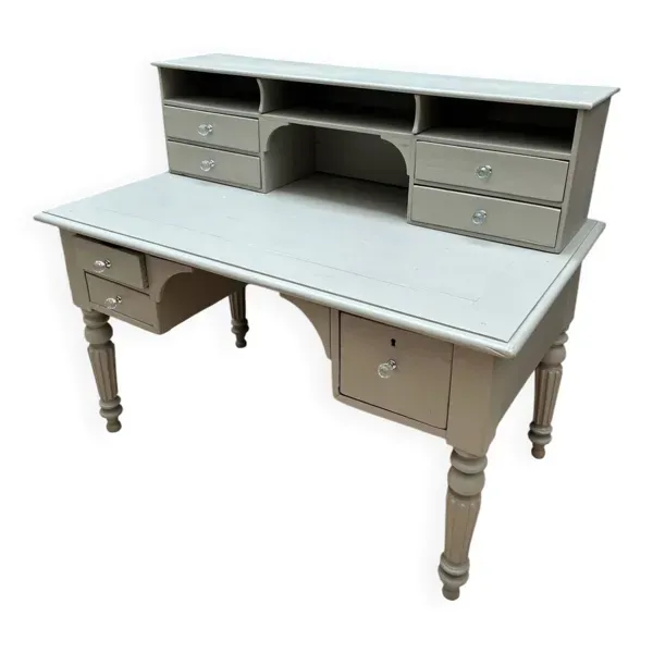 Bureau, secrétaire patiné