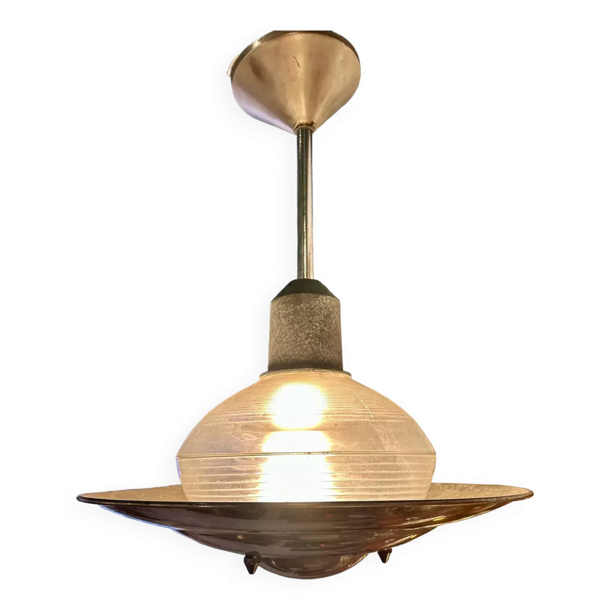 Suspension industrielle vintage