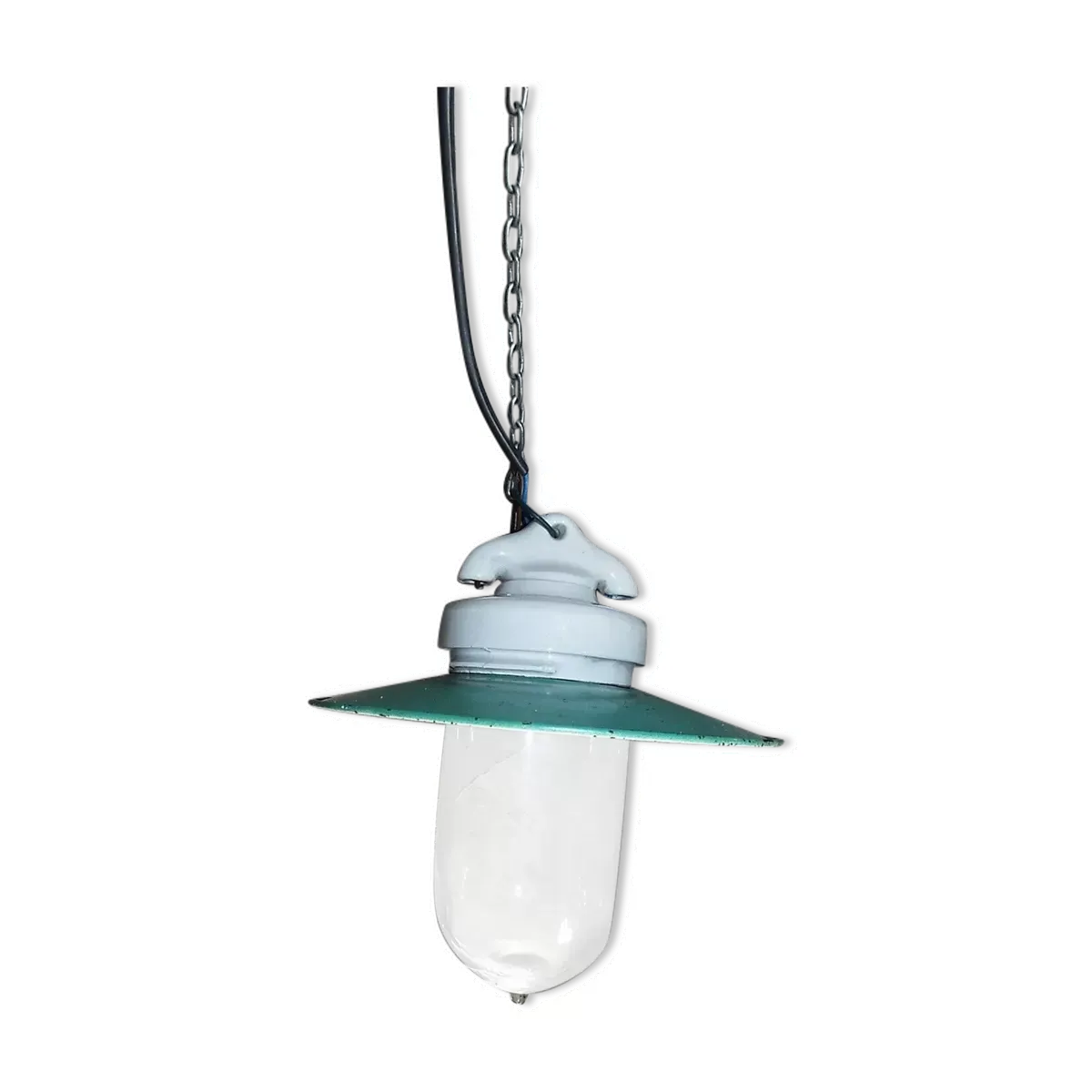 Suspension industrielle vintage