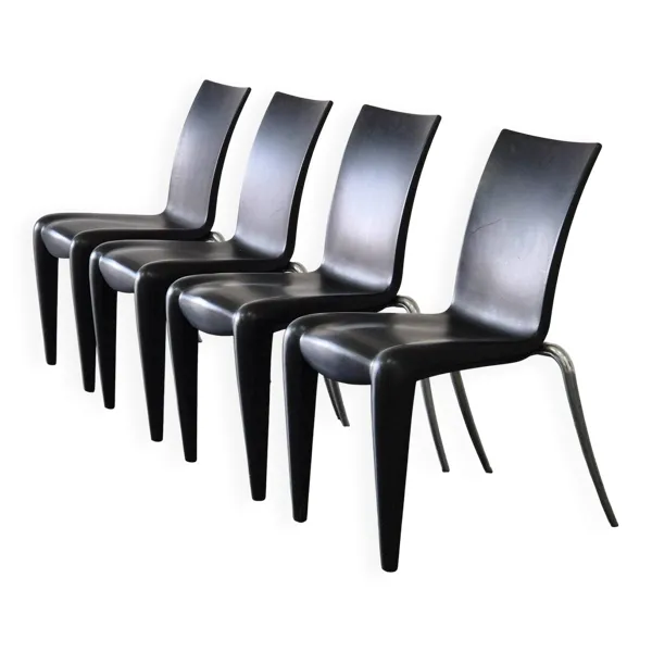 Chaise vintage Louis 20 par Philippe Starck pour Vitra, années 1990, ensemble de 4