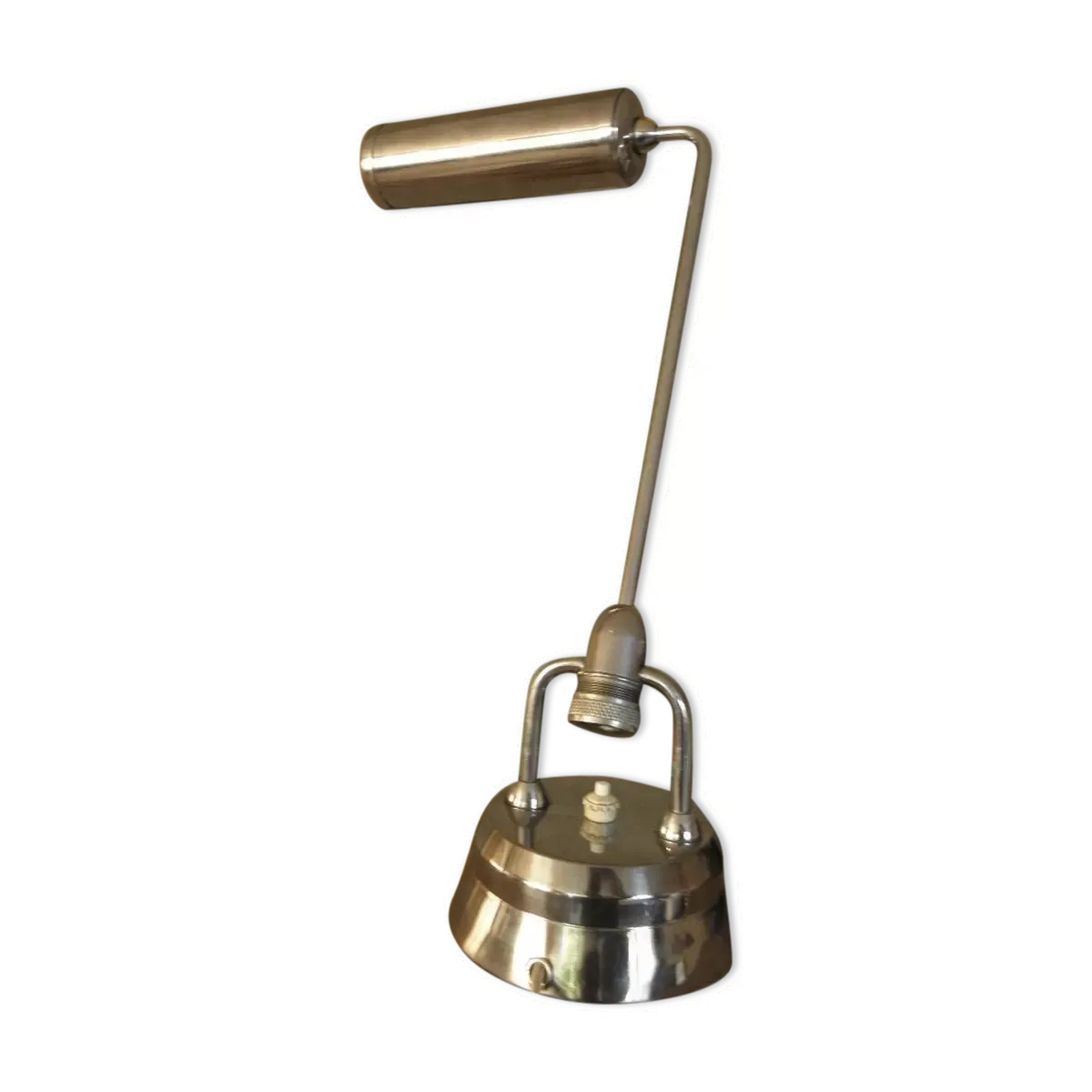 Lampe de table âge industriel