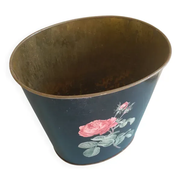 corbeille papier Massilly déco bureau vintage waste paper basket