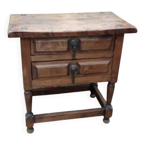 Table de chevet/Meuble d'appoint en bois massif