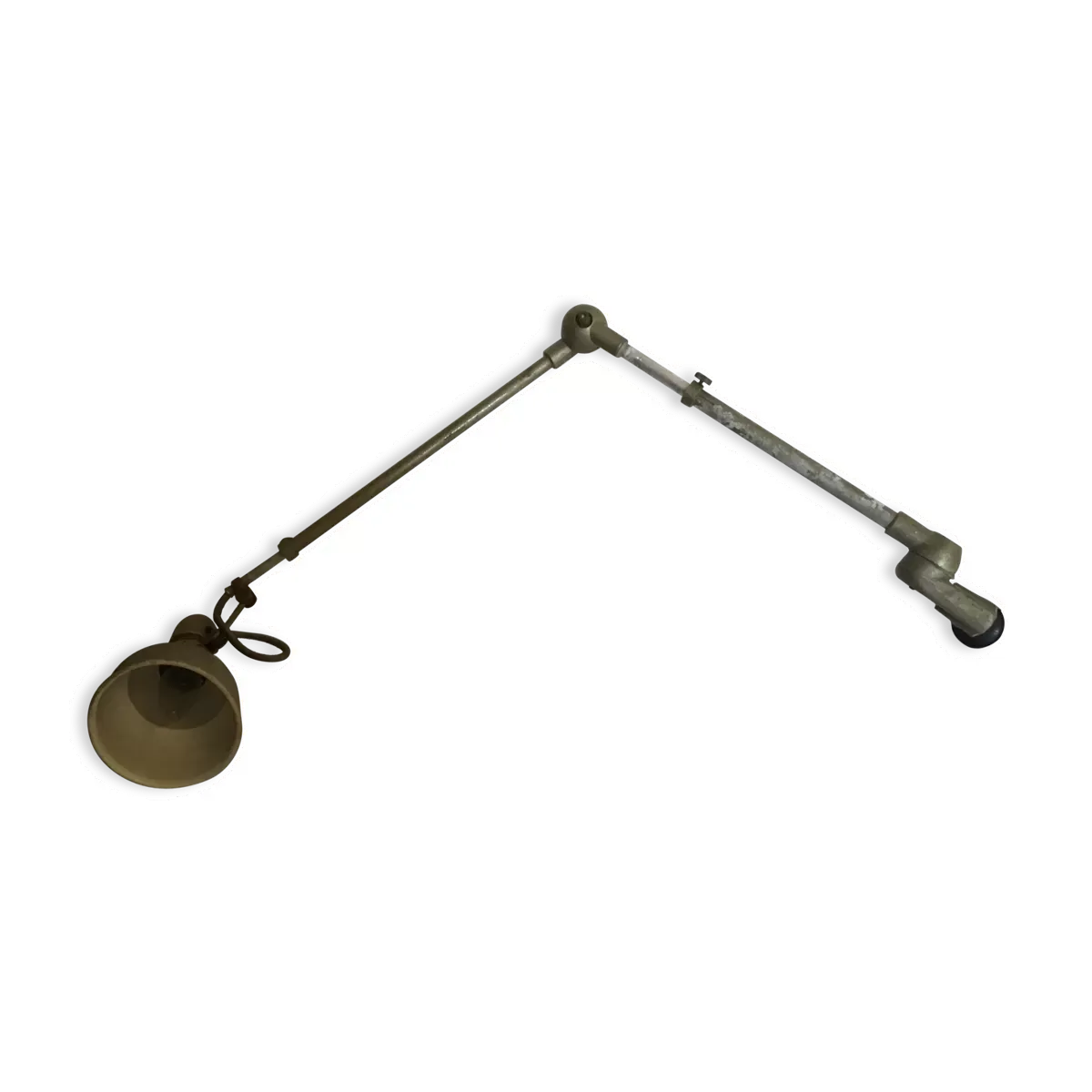 Lampe industrielle réglable en hauteur