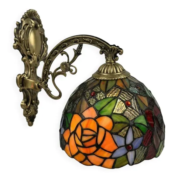 Applique murale style tiffany