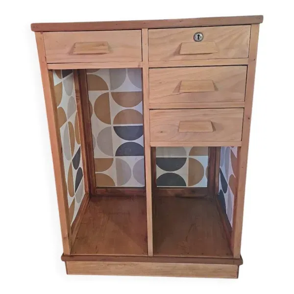 Meuble de métier comptoir coiffeur