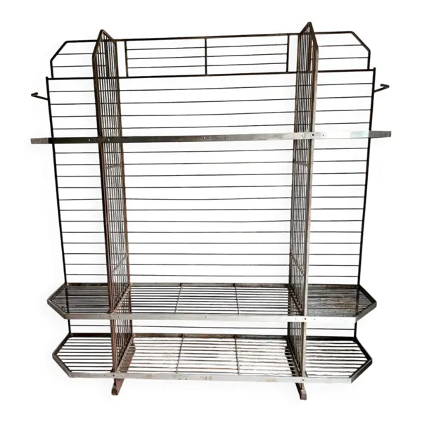 Grande étagère de boulangerie design industriel