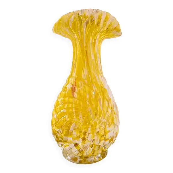 Vase soliflore Legras  « porte-bouquets soleil »
