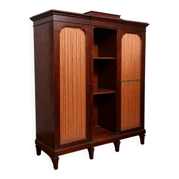 Bibliothèque en acajou style Louis XVI – Travail Parisien, fin XIXe siècle