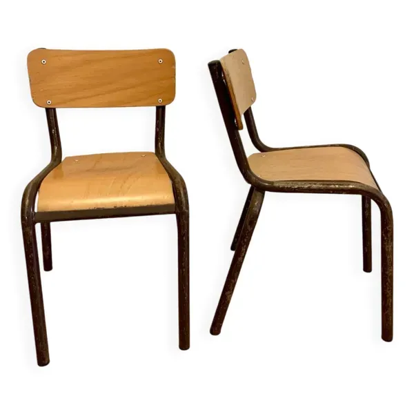 Chaises écolier