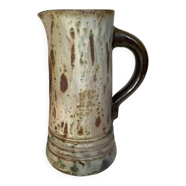 Grand pichet vase Belgique signé Dubois