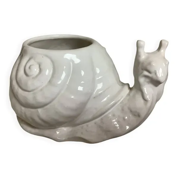 Vase cache pot escargot Bellini Italy zoomorphe
